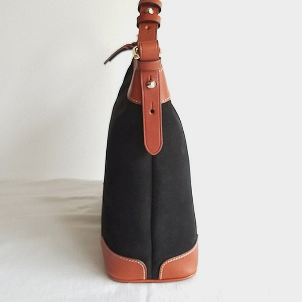 Dooney & Bourke Suede Hobo Handbag Limited Edition - Picture 9 of 12